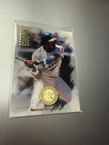 1997 Donruss Studio - Master Strokes Sammy Sosa #19 /2000 - Picture 1 of 2