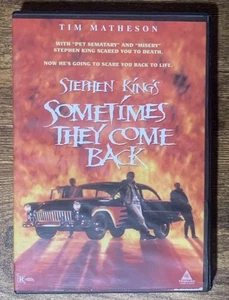 STEPHEN KING'S SOMETIMES THEY COME BACK DVD Super Rare Oop Horror - Picture 1 of 2