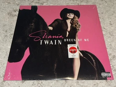 Queen Of Me by Shania Twain (Vinyl Record, 2023, Neon Pink) Foto 1 de 2