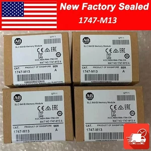 New Factory Sealed Allen Bradley AB 1747-M13 /A SLC 64KB Memory Module 1747M13 - Picture 1 of 5