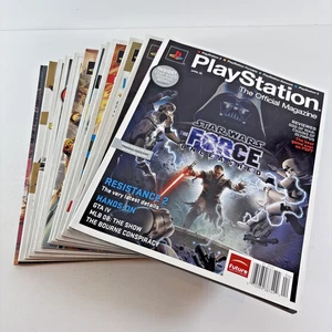 PlayStation The Official US Magazine 2008-2009 Lot of 12 Incl Star Wars Issue! - Bild 1 von 24