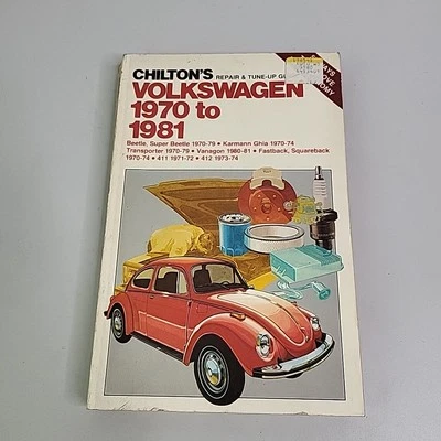 Volkswagen de Chilton 1970 a 1981 para Beetles, Karmann Ghia, Vanagon, Squareback Foto 1 de 4