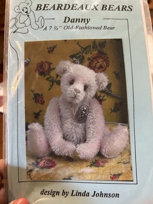 Beardeaux Bears Vintage Sewing Pattern DANNY 7.5 jointed  Old Fashioned - Image 1 of 2