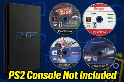 Lote de discos de juego PS2 - ¡4 clásicos retro! Cazador agresivo de halcones de béisbol Tony Spy Foto 1 de 4