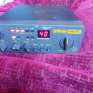 SPINNEY TRONICS. CB Transceiver 40 Channel out of shed clear out - Zdjęcie 1 z 3