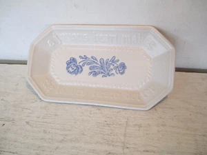 Pfaltzgraff Yorktowne 12-1/4” Bread Serving Platter Tray Plate “A Joyous Heart” - Picture 1 of 3