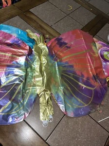 Huge Self Seal Butterfly Foil Balloon Birthday Decoration Helium / Air 10 Pack - Picture 1 of 3