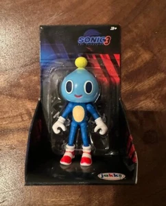 2024 Sonic The Hedgehog 3 Movie CHAO MASCOT SONIC 2,5" Actionfigur Jakks *NEU - Bild 1 von 1
