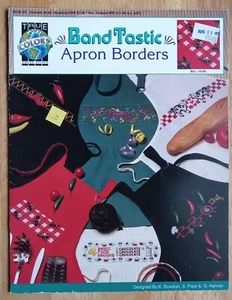 Band Tastic Apron Borders True Colors Cross Stitch Patterns  - Picture 1 of 3