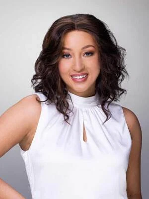 Julianne Lite Wig by Jon Renau, All Colors, Wavy Style Medium Hand Tied Wig - Image 1 of 4