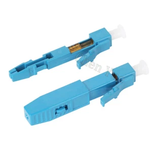 50 piezas Conector óptico rápido rápido de fibra LC/UPC integrado tipo LC/UPC 0,9 mm Conector rápido - Imagen 1 de 4