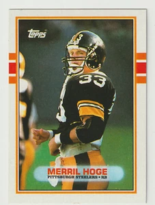 Topps 1989 - #321 - Merril Hoge - Imagen 1 de 1