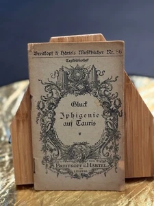 Gluck – Iphigenie auf Tauris | Operntext Nr. 86 | Antikes Libretto - Bild 1 von 1