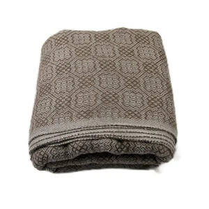 Mantas 100 % lana sofá mantas chal largo bufanda envoltura cachemir colcha Nepal - Imagen 1 de 7