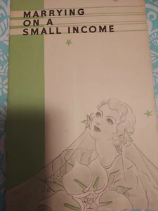 Vintage booklet 1934 DODGE Marrying on a Small Income Number 3 - Picture 1 of 3