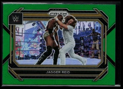 2023 Panini Prizm WWE Prizms Green #4 Jagger Reid - Image 1 of 2