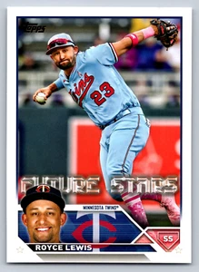 Tarjeta de béisbol 2023 Topps Series 2 #451 Royce Lewis Future Stars Minnesota Twins - Imagen 1 de 2