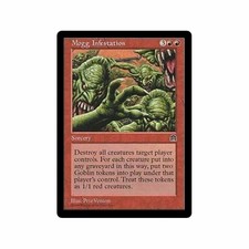 1 Mogg Infestation x1 MTG Stronghold LP