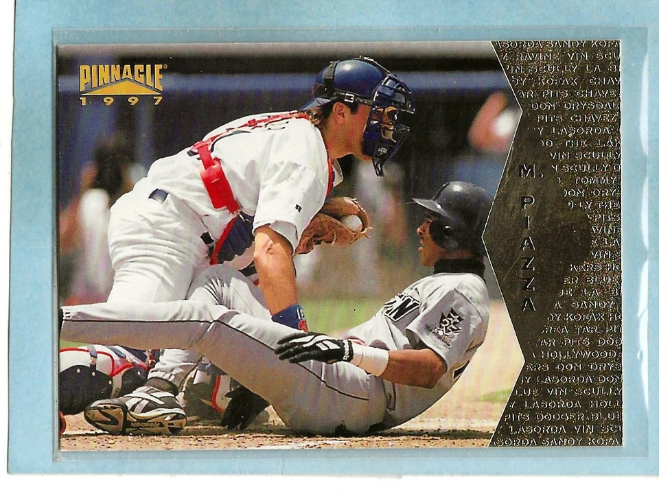MIKE PIAZZA - 1997 Pinnacle - #103 - Dodgers - $1.00 Shipping - Image 1 of 1