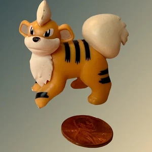 Pokémon Mini GROWLITHE Battle Action Figure Wicked Cool Toys - Picture 1 of 3