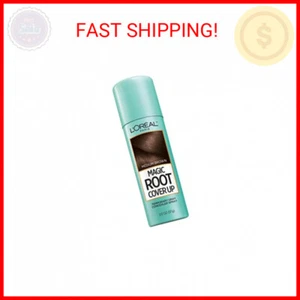L'Oreal Paris Root Cover Up Temporary Gray Concealer Spray, Hair Color Spray wit - Picture 1 of 2