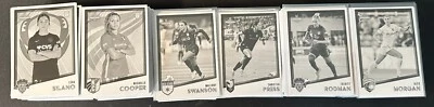 2023 PARKSIDE NWSL WOMEN'S SOCCER VOLUME 1 BLACK & WHITE CARDS - PICK FROM LIST! - Image 1 of 2