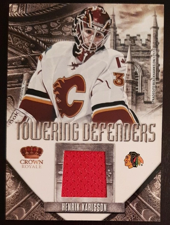 2012 - 2013 Panini Crown Royal Henrik Karlsson Towering Defenders - Image 1 of 2