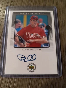 1999 UD Authentics Pat Burrell Auto - Picture 1 of 1