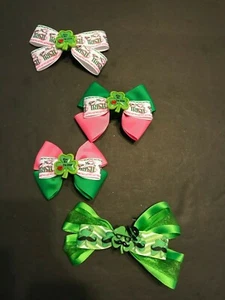 Handmade Hair Bows - Holiday - St Patrick's Day - Bows - Picture 1 of 14