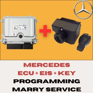 Mercedes Benz 2007 E350 ECU + EIS + Key Programming Service Marry plug & play - Picture 1 of 3