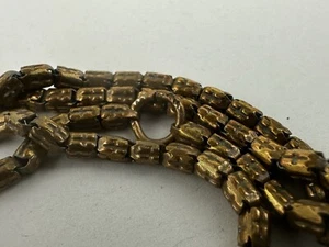 Beautiful Fancy Links Muff Chain/Long Guard/Fancy Chain 33” Available Worldwide - Picture 1 of 17