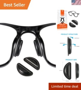 Brillennasenpads - 10 Paar Anti-Rutsch Komfort für alle Rahmen - Bild 1 von 9