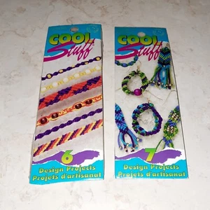 2 Vintage Cool Stuff Design Projects Bracelet Earring Making Kits  - Picture 1 of 6