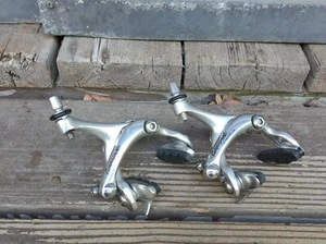 Campagnolo Chorus Road Bike Brake Caliper Set Dual Pivot Side Pull Silver - Picture 1 of 6
