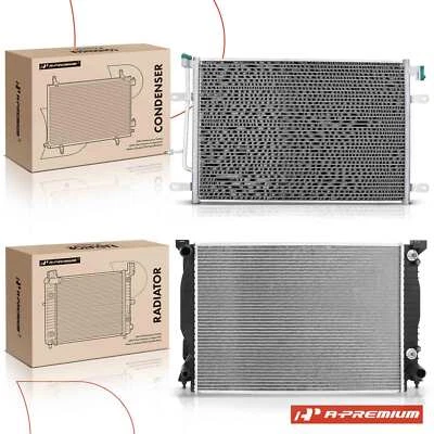 Nuevo radiador y condensador de aire acondicionado con secador para Audi A4 Quattro A4 2005-2008 3,0 L 3,2 L Foto 1 de 4