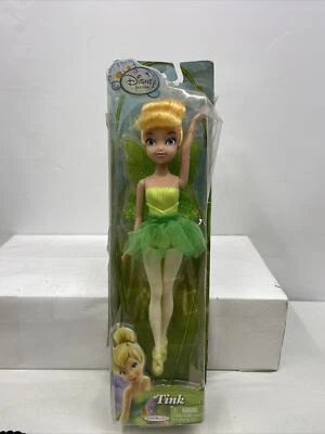 全新 迪斯尼 FAIRIES TINK 2012 Jakks Pacific 娃娃 全新带盒 小叮当 10 — 第 1/4 张图片
