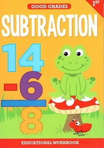 First Grade Educational Workbooks - Good Grades - Subtraction - Picture 1 of 4