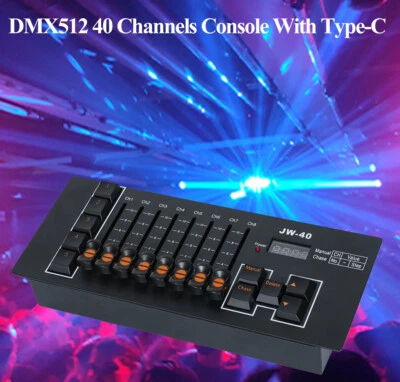 DMX512 Controller 40 Or 192 Channel DMX Console Stage Light Console For DJ Light - Image 1 of 4