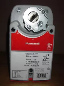 Honeywell MS3103J1030 Spring Return, Direct Coupled DAMPER ACTUATOR. 24V AC/DC - Picture 1 of 8