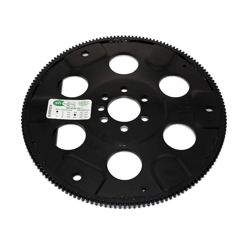 Scat SFI Caballete Pequeño Chevy Una Pieza Trasero Principal 153 Dientes SBC Placa Flexible Externa Foto 1 de 1