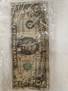 1988 5 dollar bill found in Washington DC old house  - Picture 1 of 2