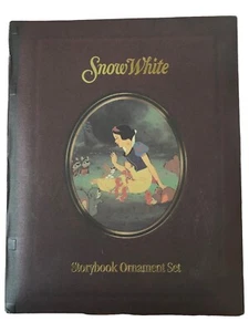 Disney Christmas Collection Classic Snow White Storybook Ornament Set - Picture 1 of 3
