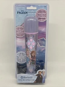 Disney Frozen Bluetooth Karaoke Mikrofon Lichter integrierte Musik Mitsingen - Bild 1 von 4