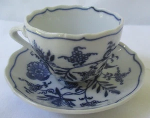 VINTAGE BLUE DANUBE DEMITASSE CUP & SAUCER - AS IS - Bild 1 von 12