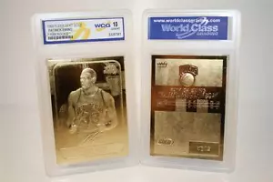 PATRICK EWING 1986-87 Fleer ROOKIE 23KT Gold Card Sculptured Graded GEM MINT 10 - Picture 1 of 1