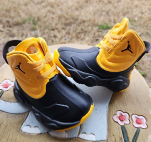 Jordan Drip 23 Rainboots "Yellow/Black" BRAND NEW Toddler 4C