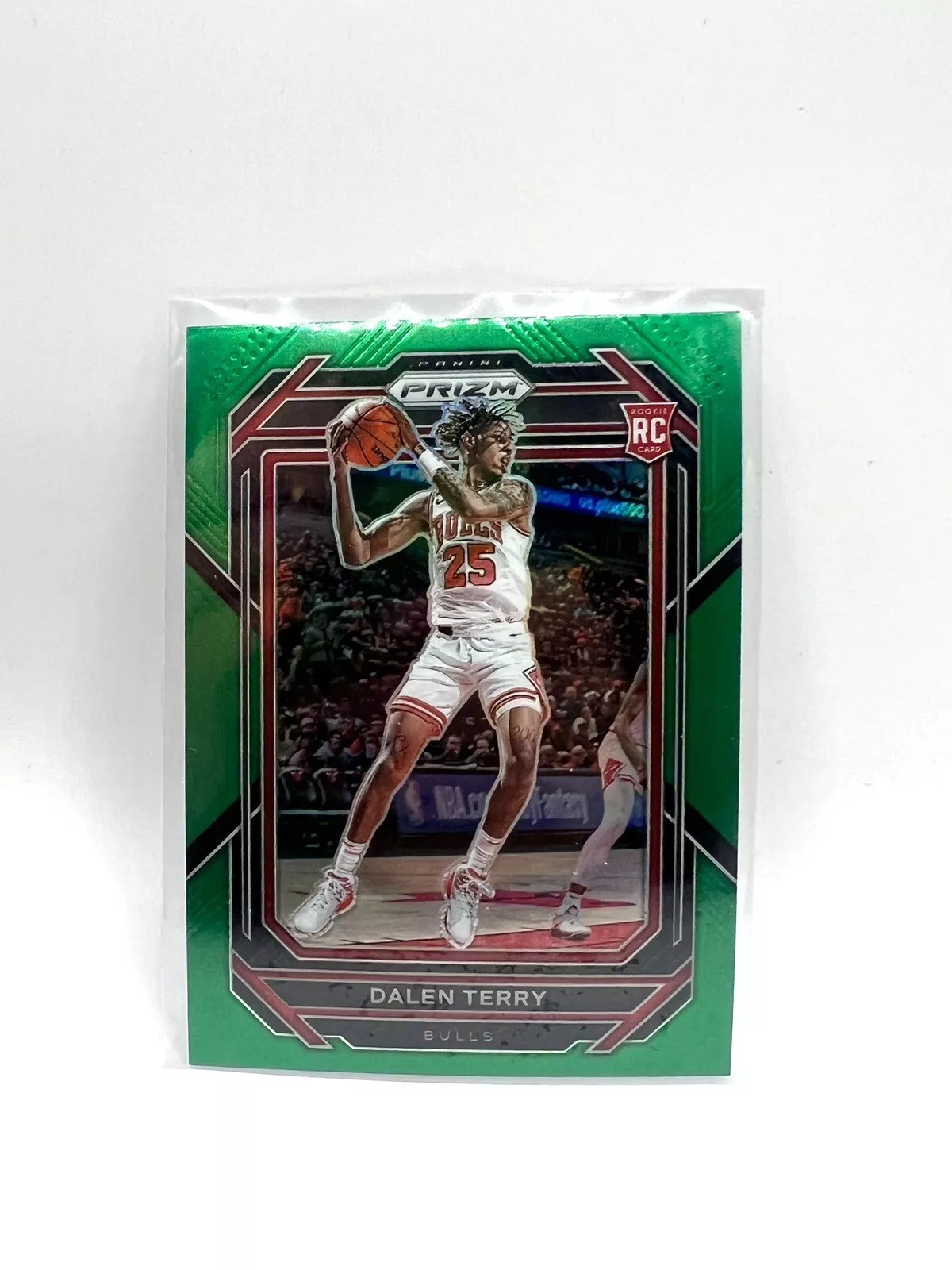 2022-23 Panini Prizm DALEN TERRY RC Green PRIZM #240 Bulls Rookie