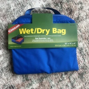 Coghlan's Wet/Dry Bag Boat Hiking Dual Compartment Storage Bag 10x15x4 NWT - Picture 1 of 4