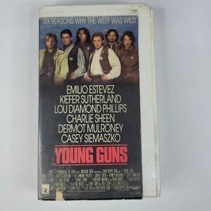 Young Guns Charley Sheen VHS Video  Hard Case Combined Shipping Available - Bild 1 von 4