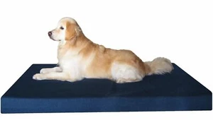 55"X37" Extra Large XL Durable Pet Dog Bed Waterproof Cooling Gel Memory Foam  - Picture 1 of 7